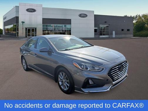Machine Gray 2019 Hyundai SONATA SE