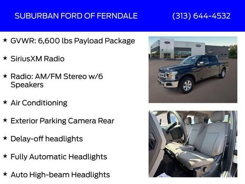 Agate Black Metallic 2019 Ford F-150 XLT
