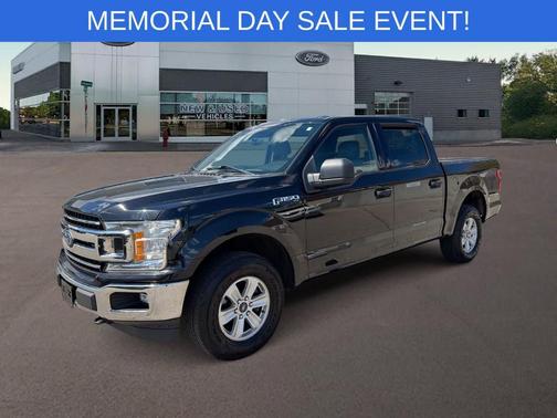 Agate Black Metallic 2019 Ford F-150 XLT