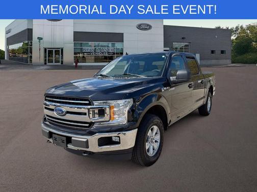 Agate Black Metallic 2019 Ford F-150 XLT