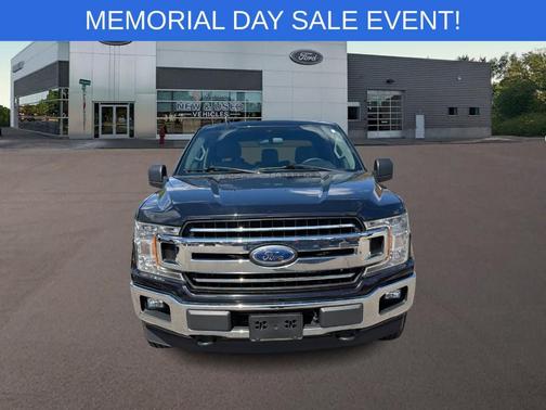 Agate Black Metallic 2019 Ford F-150 XLT