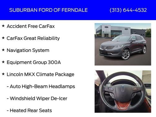 2018 Lincoln MKX Reserve