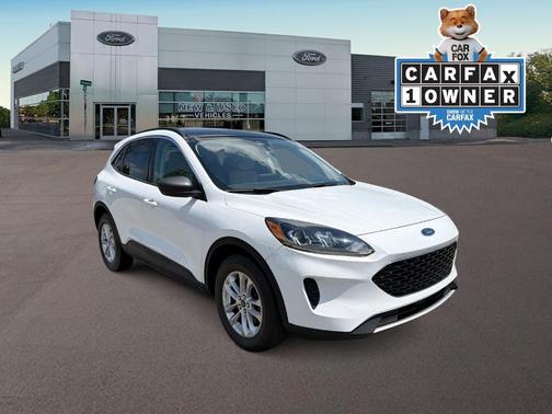 Oxford White 2020 Ford Escape SE