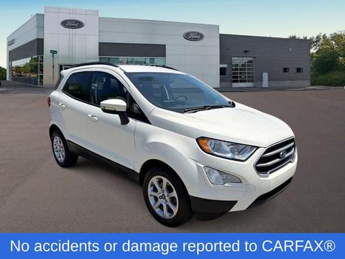 Diamond White 2021 Ford EcoSport SE