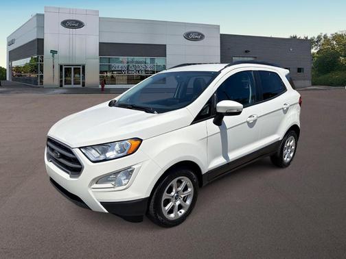 Diamond White 2021 Ford EcoSport SE