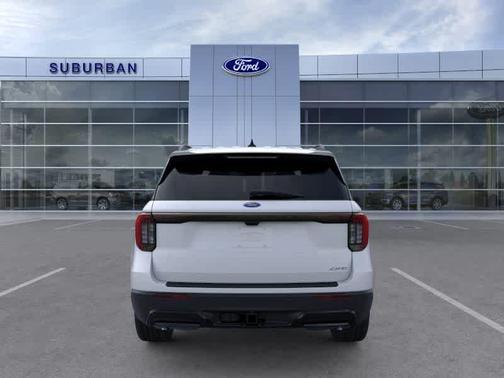 Space White Metallic 2026 Ford Explorer ST-Line