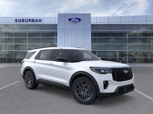 Star White 2026 Ford Explorer ST-Line