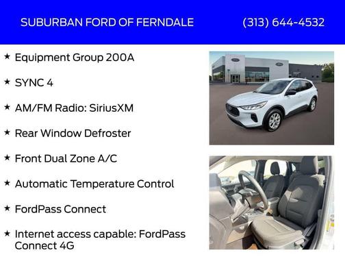 Silver Metallic 2025 Ford Escape Active