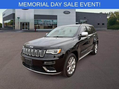 Diamond Black 2020 Jeep Grand Cherokee Summit