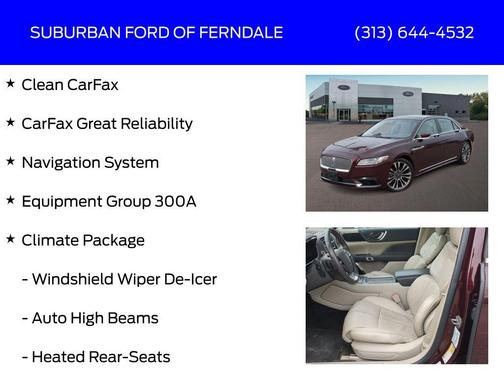 2017 Lincoln Continental Reserve