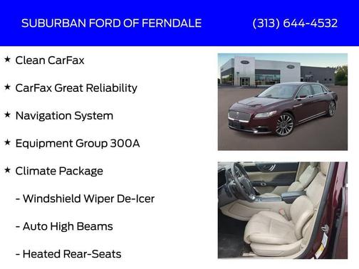 2017 Lincoln Continental Reserve