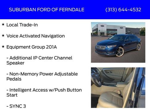 Blue Jeans 2016 Ford Taurus SEL