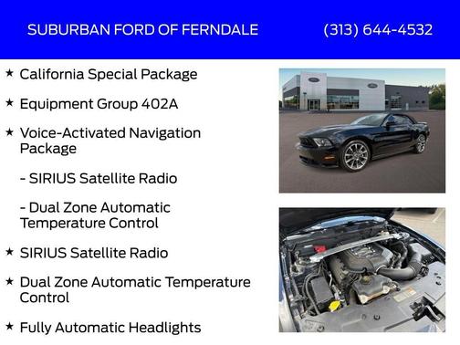 Black 2012 Ford Mustang GT Premium