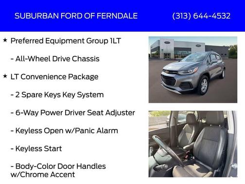 Satin Steel Metallic 2019 Chevrolet Trax LT