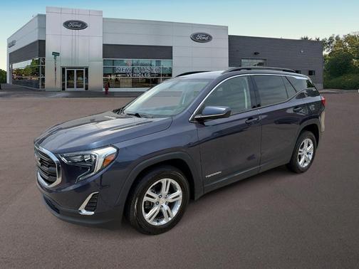 Blue Steel Metallic 2019 GMC Terrain SLE