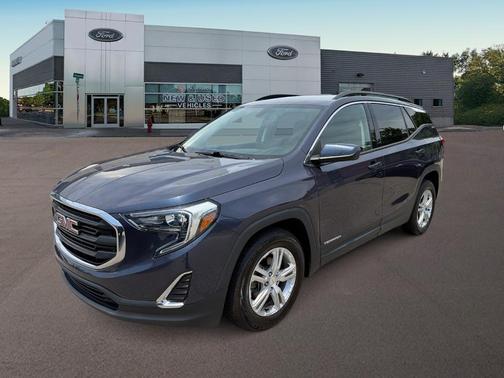 Blue Steel Metallic 2019 GMC Terrain SLE