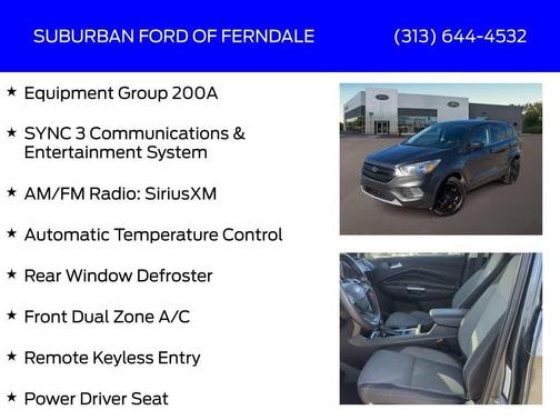 Magnetic Metallic 2019 Ford Escape SE