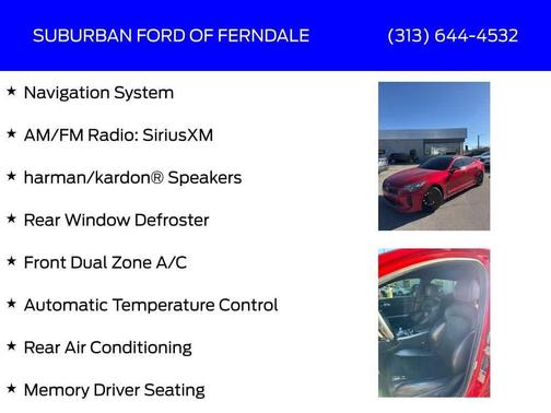 2018 Kia Stinger GT2