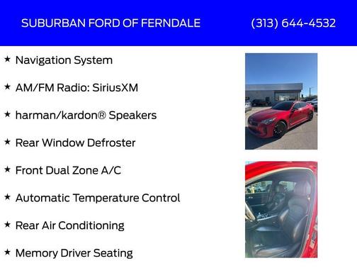 2018 Kia Stinger GT2