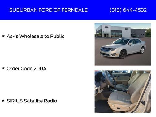 2010 Ford Fusion SE