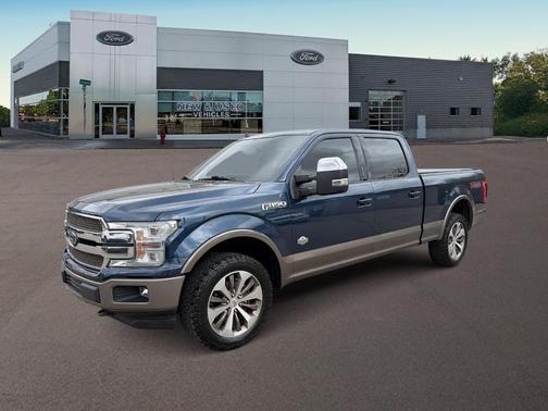 Blue Jeans Metallic 2019 Ford F-150 King Ranch
