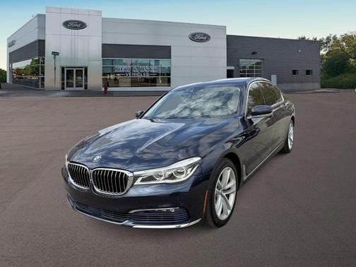 Imperial Blue Metallic 2016 BMW 750 i xDrive