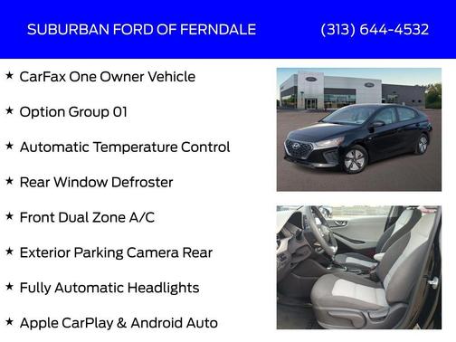 2020 Hyundai IONIQ Hybrid Blue