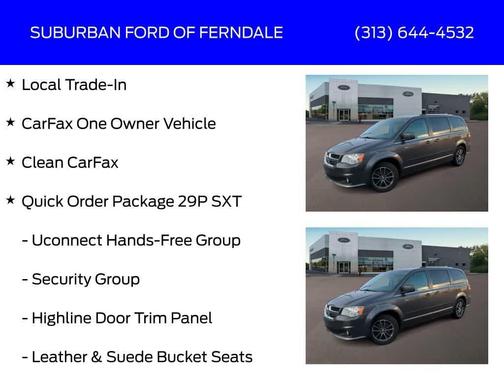 Granite Crystal Clearcoat Metallic 2017 Dodge Grand Caravan SXT