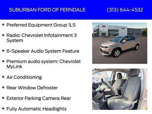 Sandy Ridge Metallic 2019 Chevrolet Trax LS