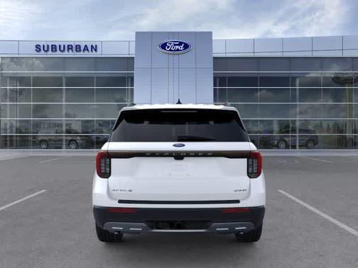 Star White 2026 Ford Explorer Active