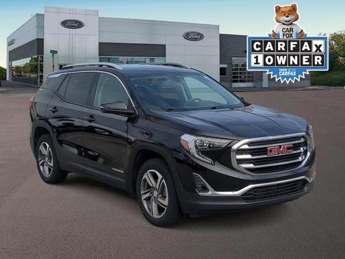 Ebony Twilight Metallic 2018 GMC Terrain SLT