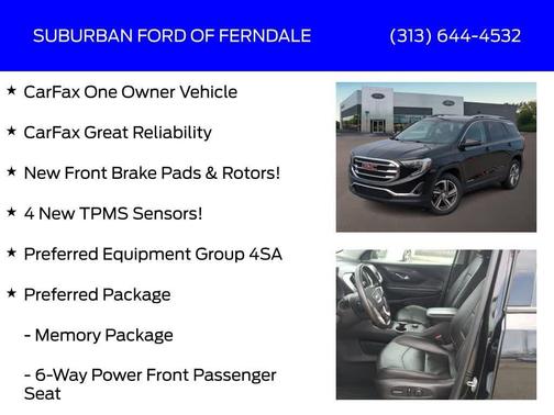 Ebony Twilight Metallic 2018 GMC Terrain SLT