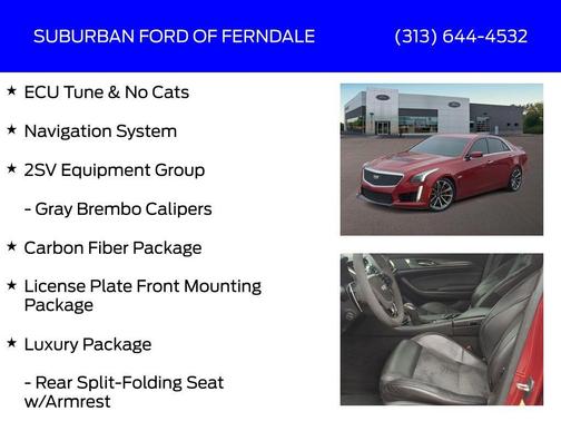 2016 Cadillac CTS-V Base