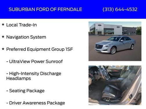 2015 Cadillac CTS 2.0L Turbo Luxury