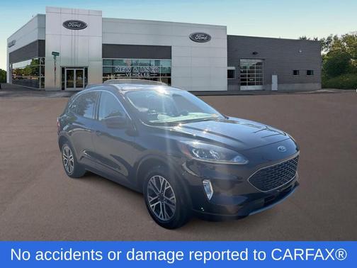 Agate Black Metallic 2022 Ford Escape SEL