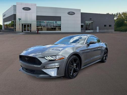Carbonized Gray Metallic 2022 Ford Mustang EcoBoost Premium