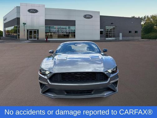 Carbonized Gray Metallic 2022 Ford Mustang EcoBoost Premium