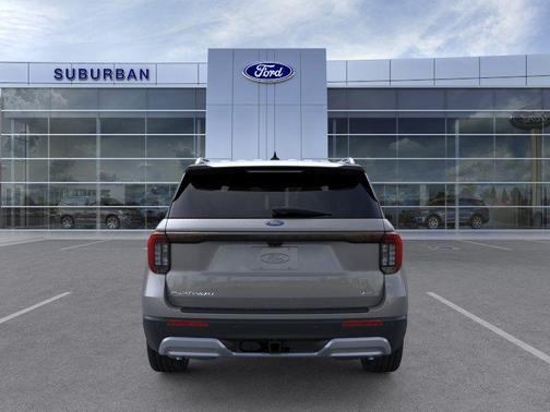 Carbonized Gray Metallic 2026 Ford Explorer Platinum