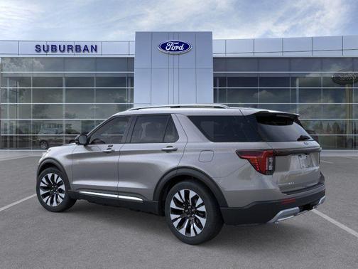 Carbonized Gray Metallic 2026 Ford Explorer Platinum