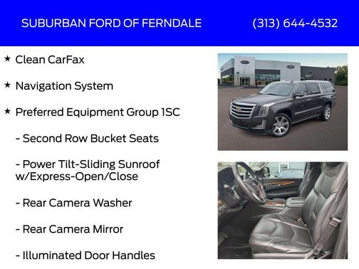 2017 Cadillac Escalade ESV Premium Luxury