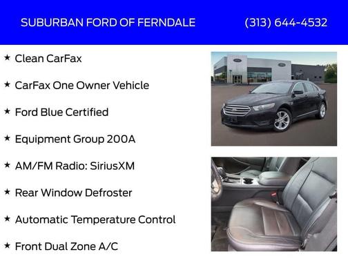 2018 Ford Taurus SEL