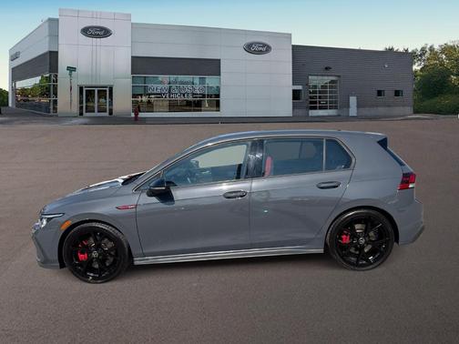 Graphite Gray W/Black Roof 2024 Volkswagen Golf GTI 2.0T 380 S