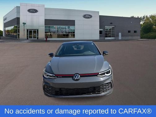 Graphite Gray W/Black Roof 2024 Volkswagen Golf GTI 2.0T 380 S