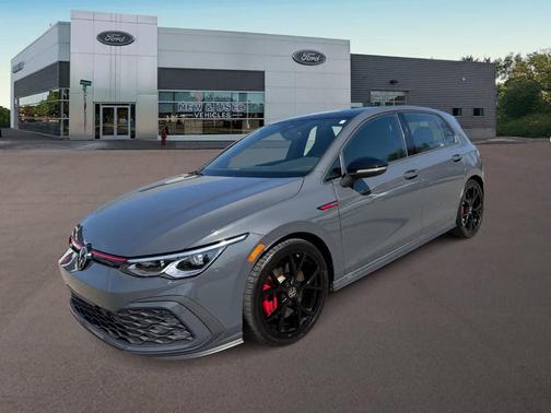 Graphite Gray W/Black Roof 2024 Volkswagen Golf GTI 2.0T 380 S