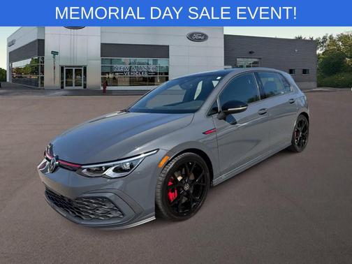 Graphite Gray W/Black Roof 2024 Volkswagen Golf GTI 2.0T 380 S