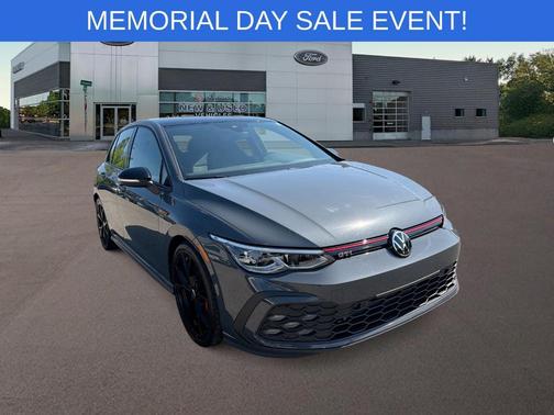 Graphite Gray W/Black Roof 2024 Volkswagen Golf GTI 2.0T 380 S