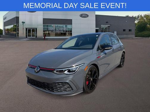 Graphite Gray W/Black Roof 2024 Volkswagen Golf GTI 2.0T 380 S