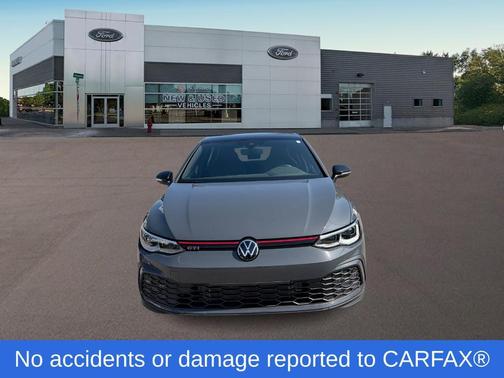 Graphite Gray W/Black Roof 2024 Volkswagen Golf GTI 2.0T 380 S