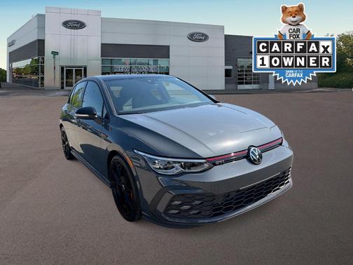 Graphite Gray W/Black Roof 2024 Volkswagen Golf GTI 2.0T 380 S