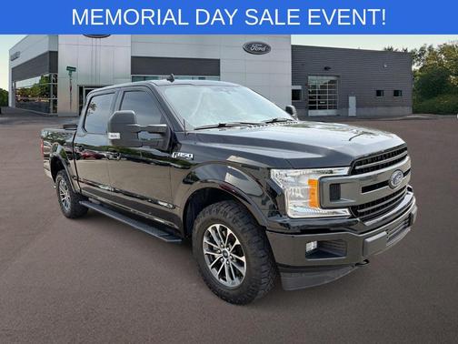 Agate Black Metallic 2019 Ford F-150 XLT